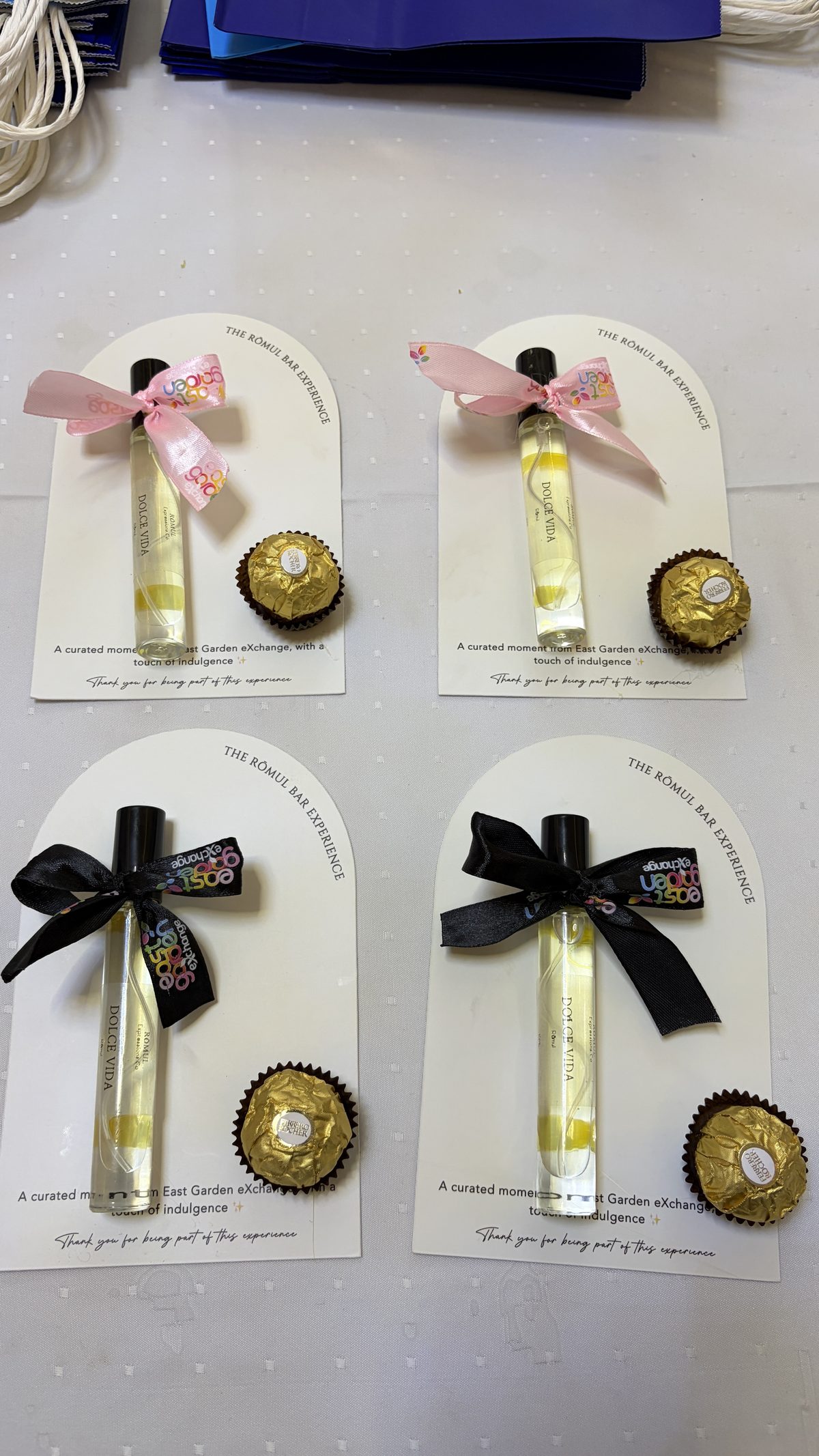 Gifting sets ready to send